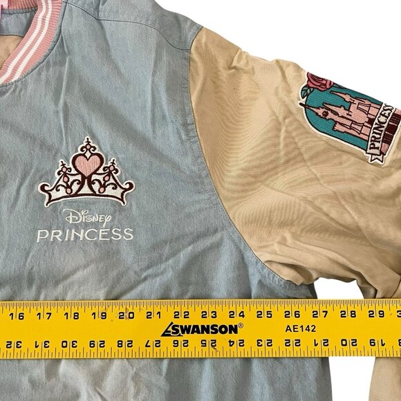 Disney Princesses Denim Women's Bomber Jacket Size 3X - BoxLunch Exclusive - Picture 4 of 10